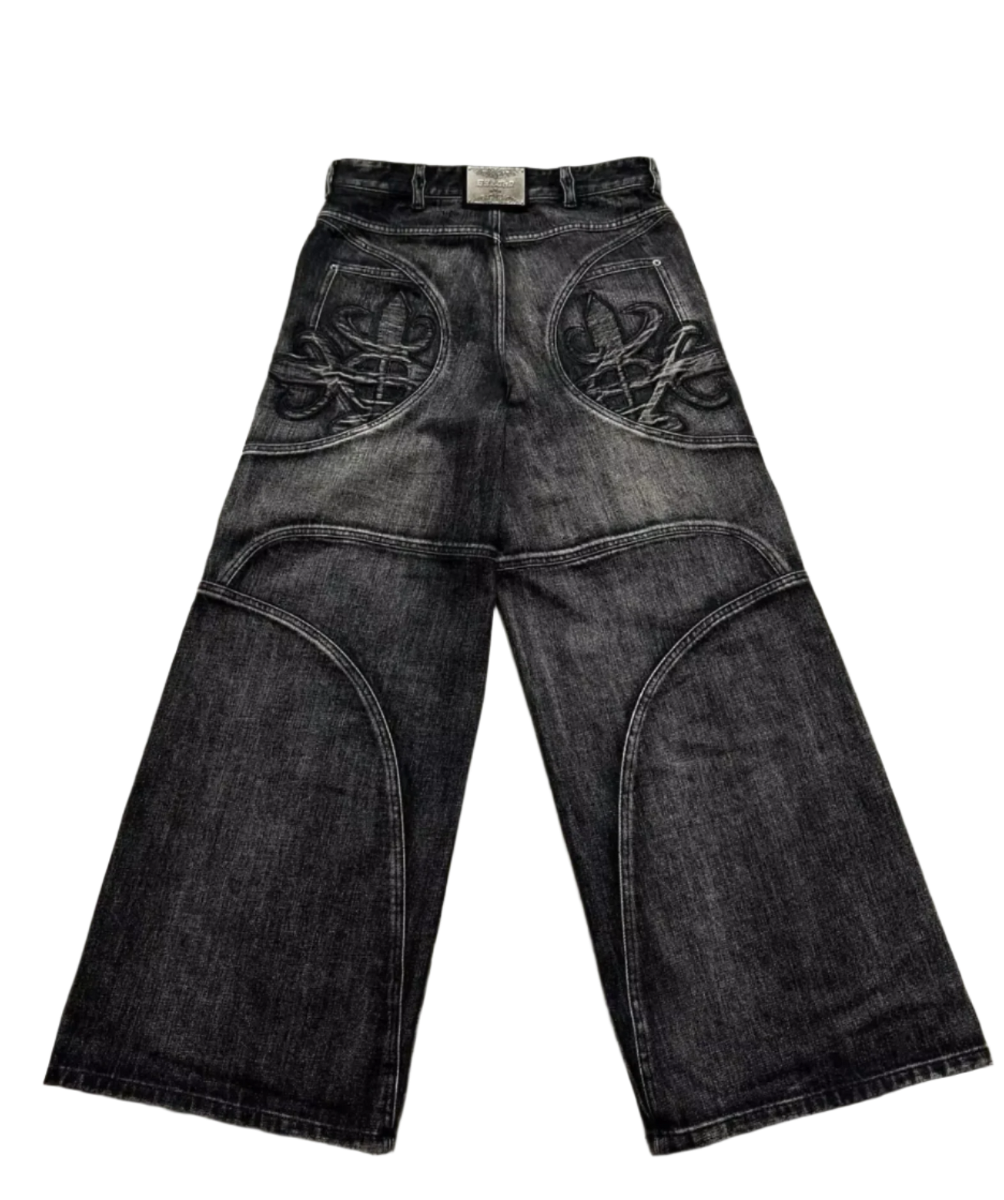 Goth Embroiderd Jeans